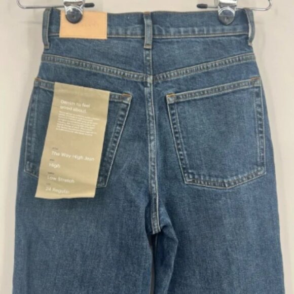 Everlane The Way-High Rise Denim Jeans 24 - Picture 6 of 9